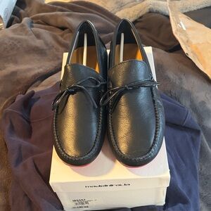 Raffaelo&Co Black Leather Shoes (Brand New)